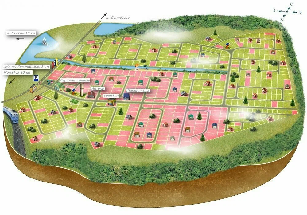 СХЕМА ПОСЕЛКА